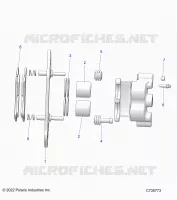 FRENO ANTERIORE CALIPER