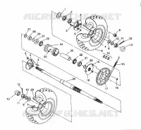 TRAZIONE POSTERIORE MONTAGGIO Sportsman 4X4 / W938039 (4926382638030A)