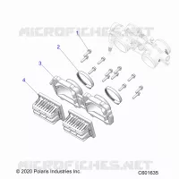 ENGINE, REED VALVE AND CORPO FARFALLATO ADAPTOR