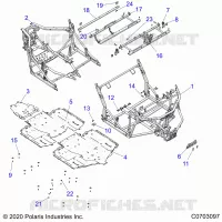 CHASSIS, MAIN FRAME AND SCIARED PLATES
