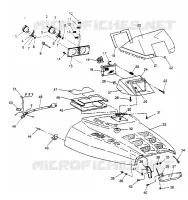 CAPPA DI MONTAGGIO 600 XCR 0951676 (4929132913A010)
