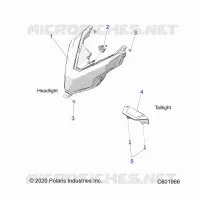 ELETTRICO, HEADLIGHT AND TAILLIGHT