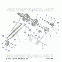 SUSPENSION, POSTERIORE COPPIA ARM