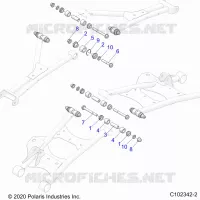 SOSPENSIONE POSTERIORE CONTROL ARM, MOUNTING