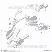 SOSPENSIONE POSTERIORE CONTROL ARMS