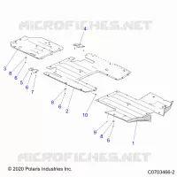 CHASSIS, SCIARED PLATES