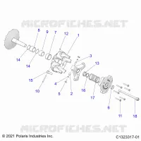 TRASMISSIONE, PRIMARY CLUTCH