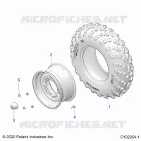 RUOTAS, FRONT TIRE