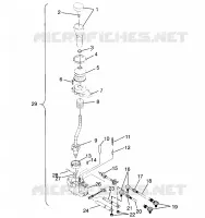 selettore di marcia Sportsman 4x4 W958040 (4930403040C010)