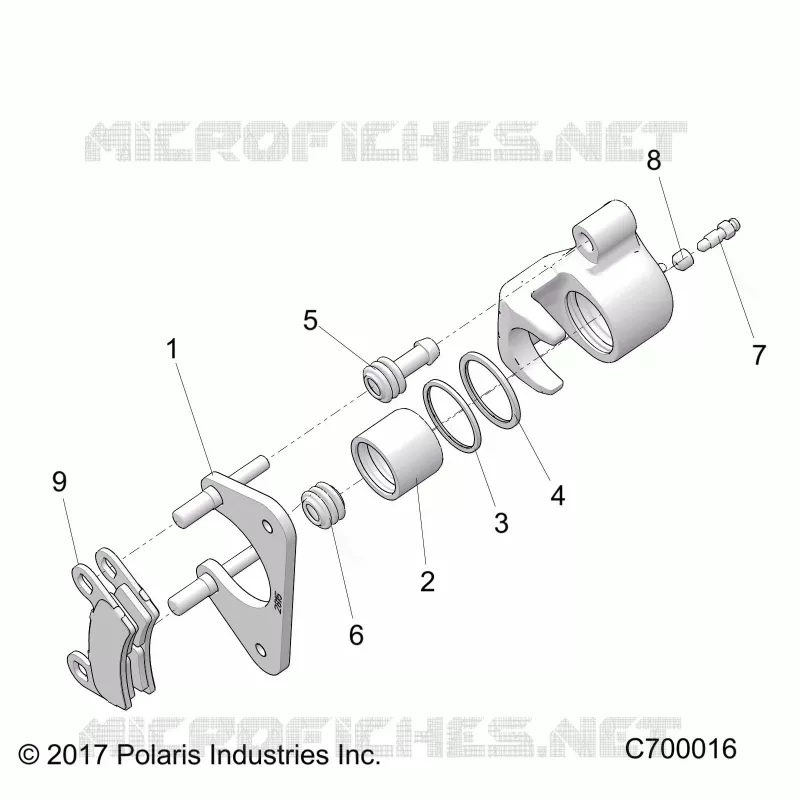 BRAKES, PINZA POSTERIORE