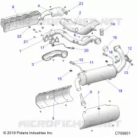 ENGINE, IMPIANTO DI SCARICO