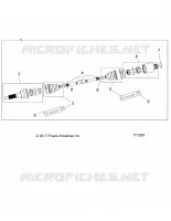 DRIVE TRAIN, POSTERIORE DRIVE SHAFT