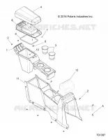 CENTER CONSOLE, REAR