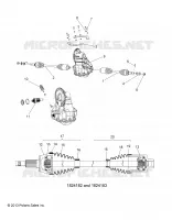 DRIVE LINE, SCATOLA DEGLI INGRANAGGI and HALF SHAFT