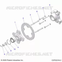 SUSPENSION, PORTAPACCHI POSTERIORE