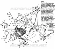 MONTAGGIO DEL MOTORE Trail Boss W968527 (4935883588A009)