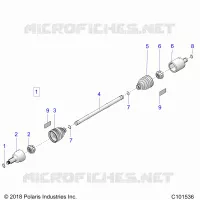 DRIVE TRAIN, ANTERIORE ALBERO