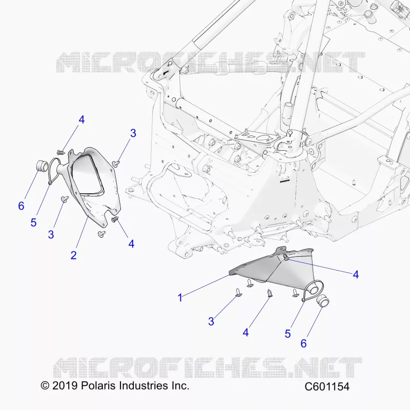TELAIO, TIE ROD BOOT ASM.