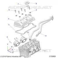 CORPO FARFALLATO AND VALVE COVER