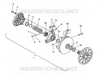 TRASMISSIONE FRIZIONE ASSEMBLY TRAIL / 0930761 (4923222322025A)