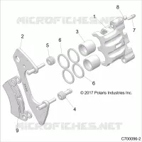 FRENO ANTERIORE CALIPER