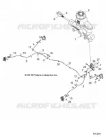 BRAKES, BRAKE LINES AND CILINDRO PRINCIPALE