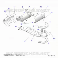 ENGINE, IMPIANTO DI SCARICO