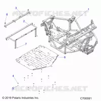 CHASSIS, MAIN TELAIO