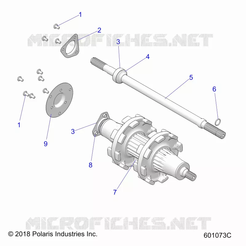 TRASMISSIONE, JACKSHAFT AND DRIVESHAFT