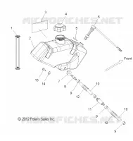 MOTORE, OIL BOTTLE ASM.