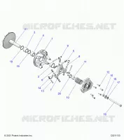 TRASMISSIONE, PRIMARY CLUTCH