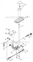 selettore di marcia Sport 400L W97BA38C and Trail Blazer W97BA25C (4940124012C008)