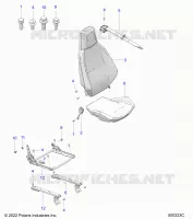 SEDE (PASSENGER) AND SEAT BELT MOUNTING