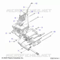 TRASMISSIONE, MAIN GEARCASE MOUNTING