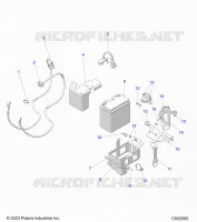 ELETTRICO, E.S. BATTERY/BOX AND CABLES