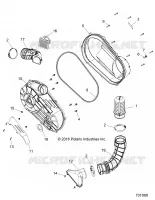 DRIVE TRAIN, COPERCHIO FRIZIONE AND DUCTING
