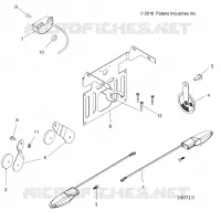 SEGNALE DI SVOLTAS, HORN and LICENSE PLATE LIGHT