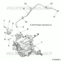 DRIVE TRAIN, MAIN SCATOLA INGRANAGGI MONTAGGIO