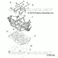 CHASSIS, TELAIO PRINCIPALE AND SKID PLATES
