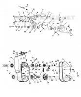 FRENO and carter della catena All Swedish Snowmobiles Less SuperTrak, WideTrak   Lite (4922482248001A)