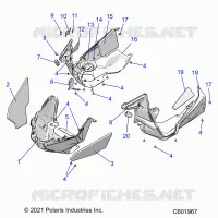 NOSEPAN ASM./FENDERS