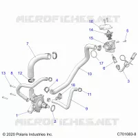 MOTORE, WATERPUMP AND BYPASS