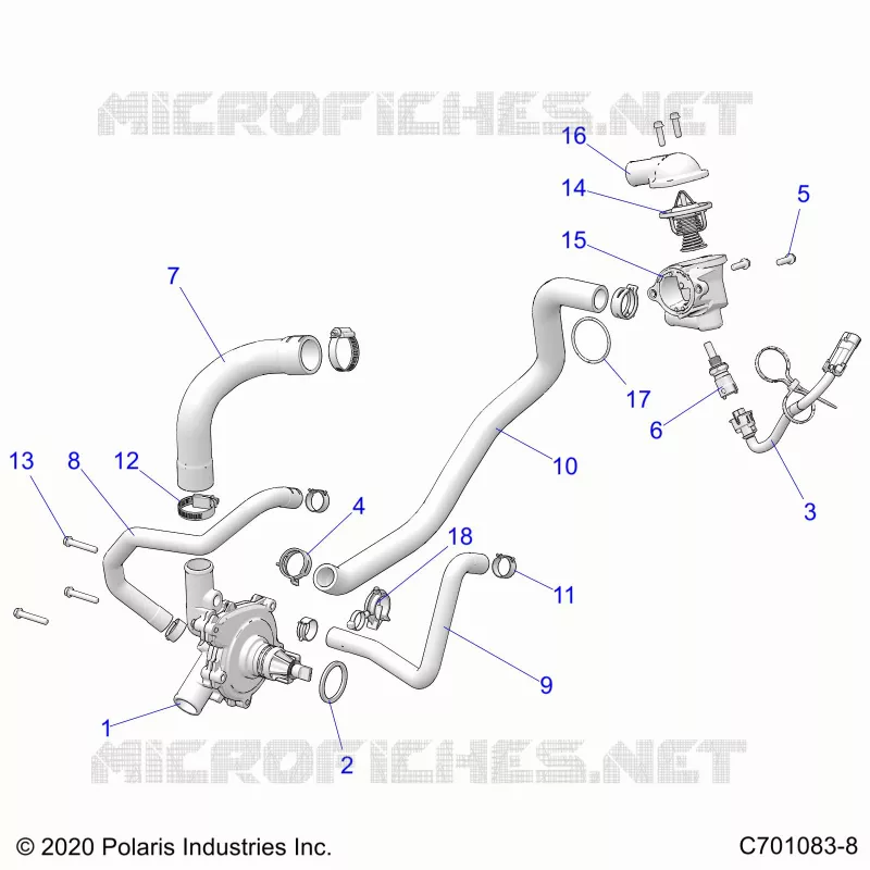 MOTORE, WATERPUMP AND BYPASS