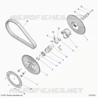 TRASMISSIONE, SECONDARY CLUTCH