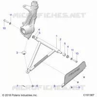 SUSPENSION, A-ARM AND PAVONEGGIARSI MOUNTING