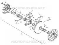 TRASMISSIONE FRIZIONE 500 RMK 0982964 and EUROPEAN 500 RMK E982964 (4942634263C001)