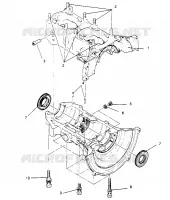 CARTER ASSEMBLY  TRAIL 0952761, TRAIL DELUXE 0952262,   and EUROPEAN TRA (4928862886C012)