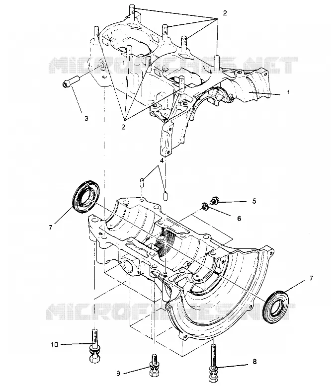 CARTER ASSEMBLY  TRAIL 0952761, TRAIL DELUXE 0952262,   and EUROPEAN TRA (4928862886C012)