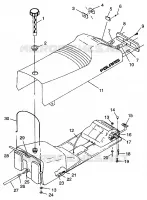 SEDILE   SERBATOIO DI GAS SUPER SPORT 0970761 (4937643764A006)