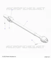 TRASMISSIONE, FRONT PROP SHAFT